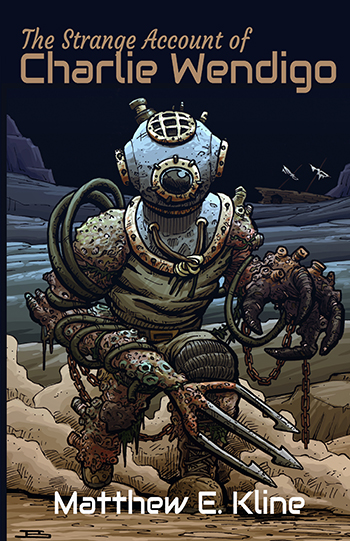 Click the cover to learn more about the poetry book Body. Voice. Mind. Mouth. by Louise Robertson The Strange Account of Charlie Wendigo by Matthew Kline book cover